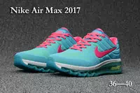 nike femmes air max 2017 kpu vert rouge